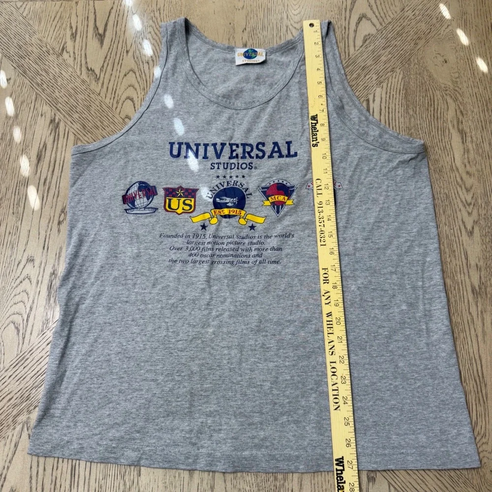 VTG Universal Studios Men's XL Gray 